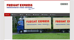 Desktop Screenshot of freightexpress.co.uk