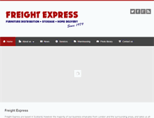 Tablet Screenshot of freightexpress.co.uk